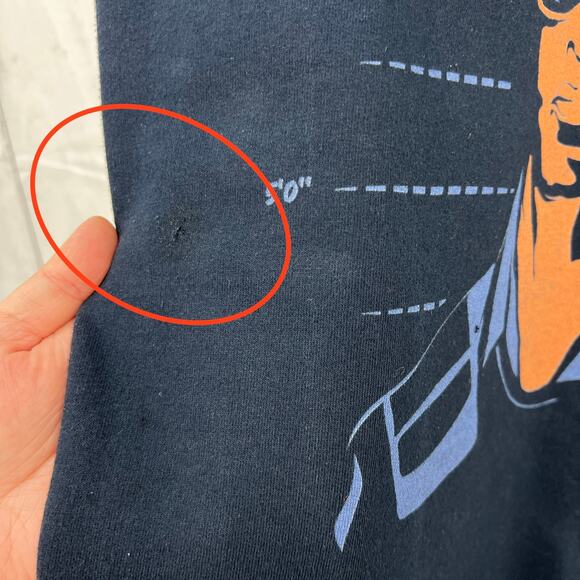 ALLRIOT Police Lineup Sweater Blue Ethical WRAP Unisex Large Streetwear - Picture 6 of 8